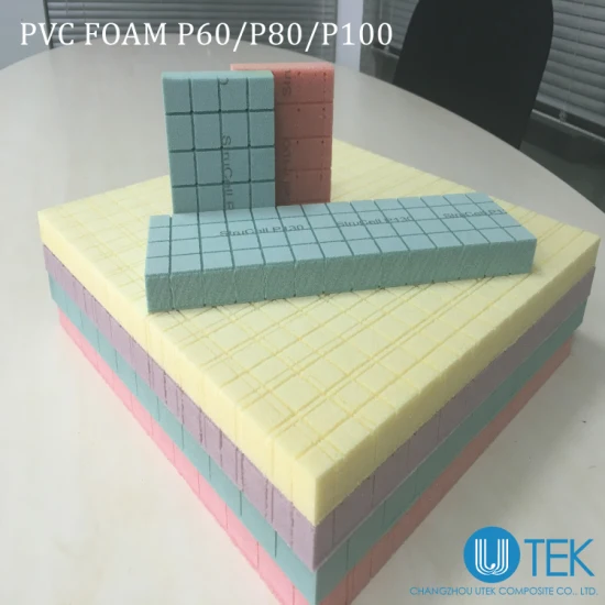 P60/P80/P100 Kg/M3 스크림 보드(GS+INF) 핵심 소재 럭셔리 요트용 PVC 폼